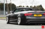 Audi A5 Cabriolet on Vossen Wheels (CV7) 2016 года